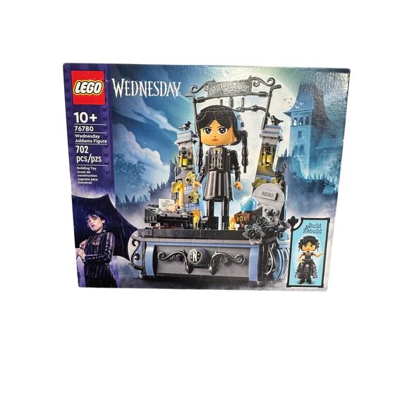 Lego Wednesday Addams Figure 76780 Building Toy 702 pc Set NEW Nevermore Academy - Picture 1 of 5